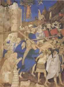 Jacquemart de Hesdin The Carrying of the Cross (mk05) Norge oil painting art
